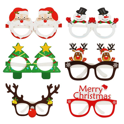 Santa Claus Tree Elk Glasses Frame