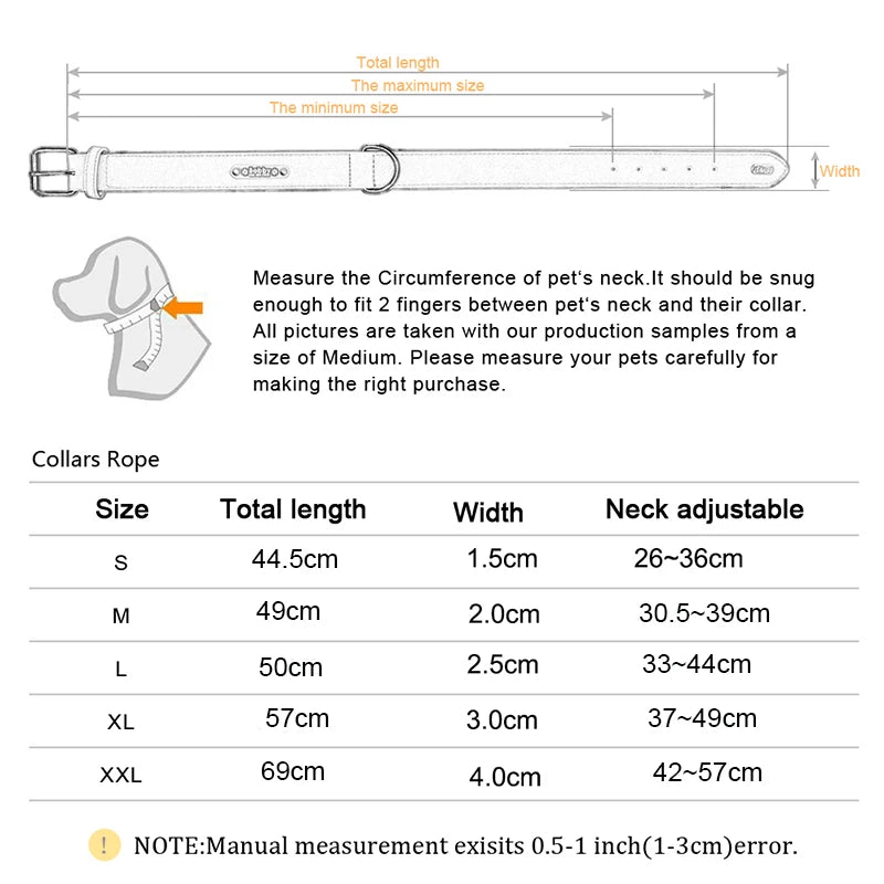 Solid Dog Nylon Collar