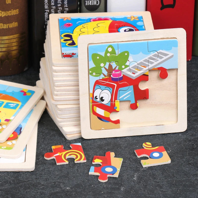 Baby 3D Wooden Puzzle Toy