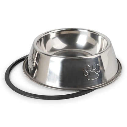 Stainless Steel Pet Dog Bowl Feeder