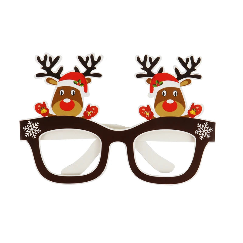 Santa Claus Tree Elk Glasses Frame