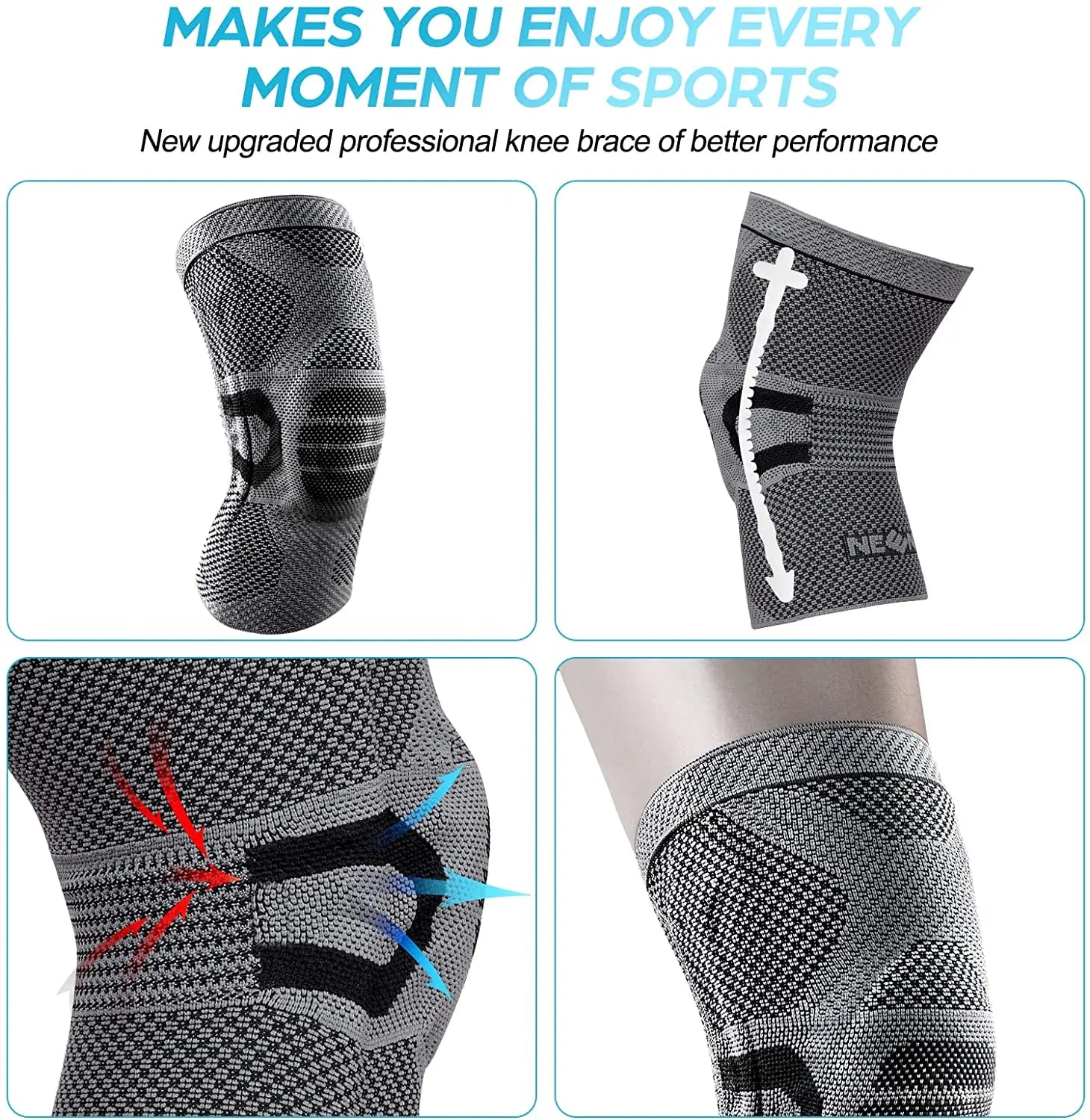 Compression Knee Support Sleeve