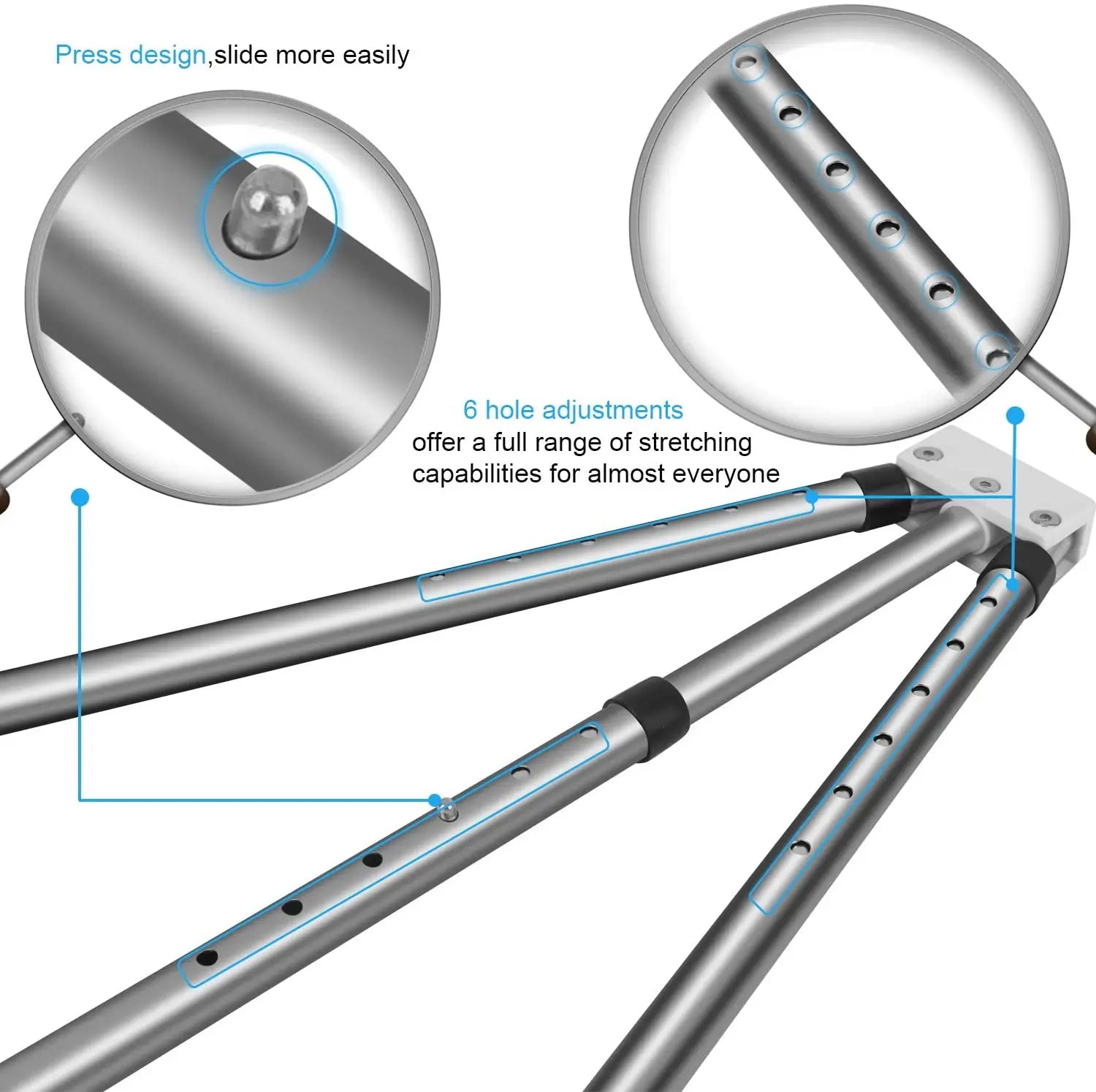 Adjustable 3 Bar Leg Stretcher