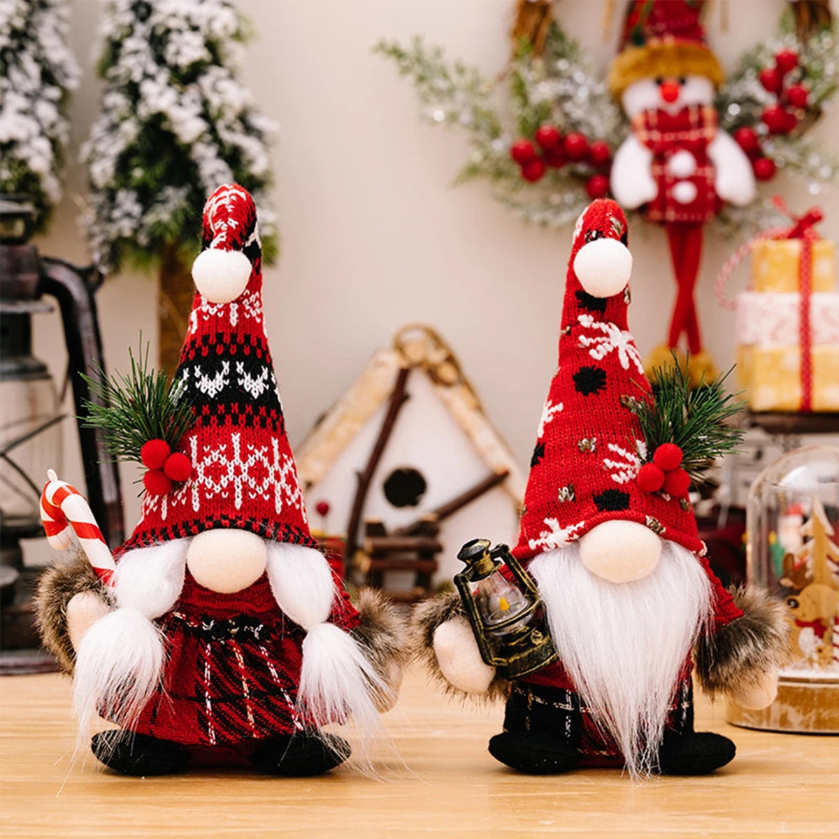 Gnome Christmas Faceless Doll