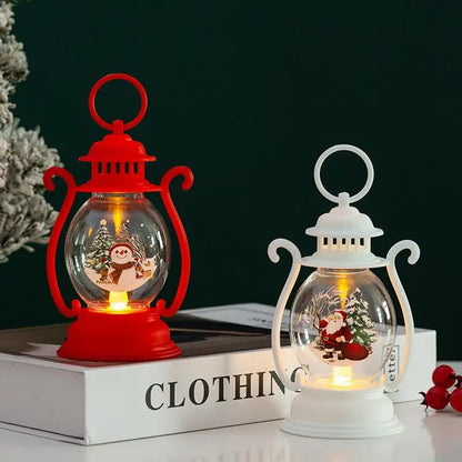 Christmas Snowman lantern