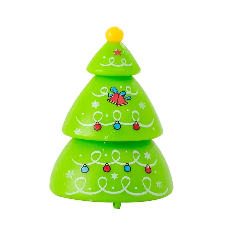 Cartoon Christmas Tree Santa Toy