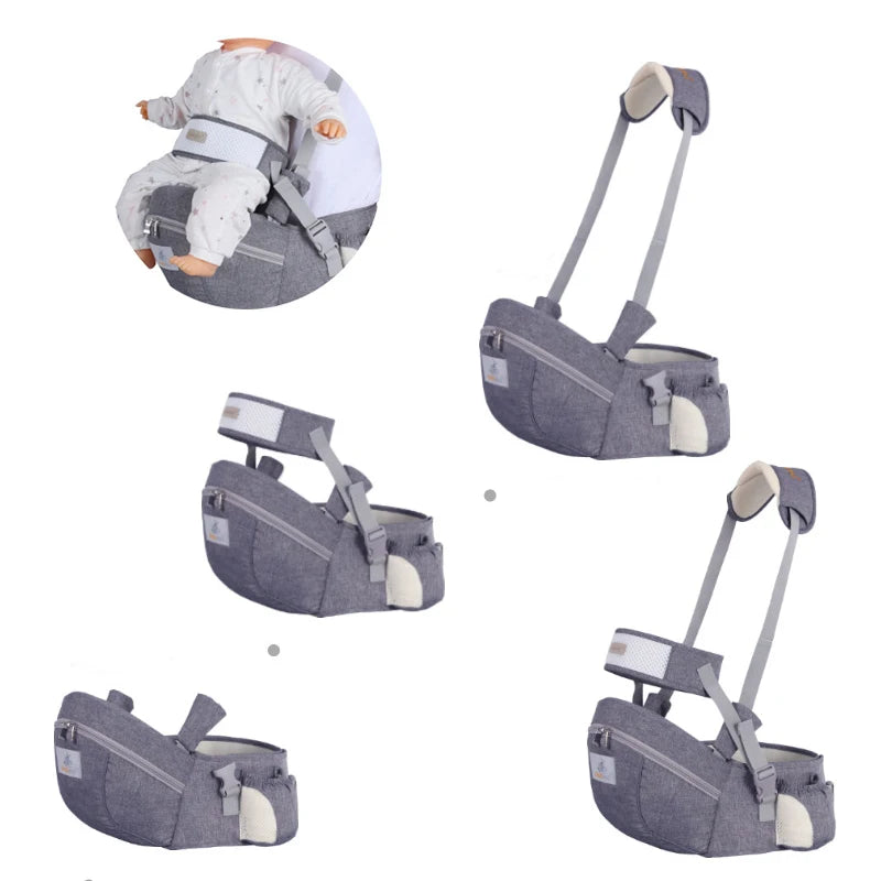 Ergonomic Baby Carrier Hip Seat