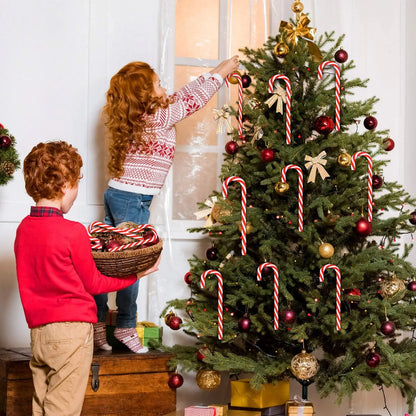 Christmas Tree Hanging Twisted Crutch