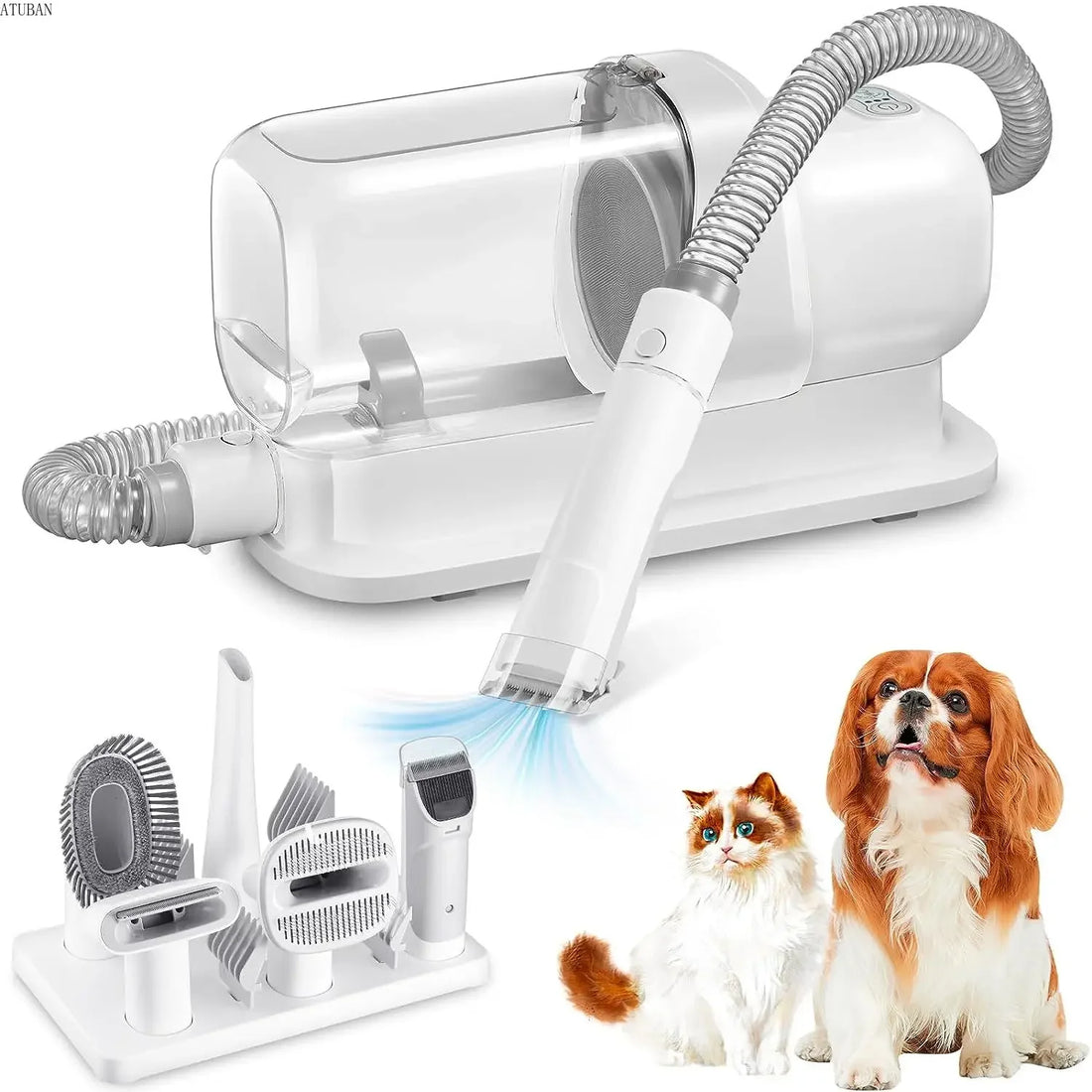 Dog Grooming Vacuum Kit