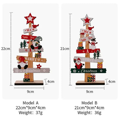 Christmas Desktop Santa Claus Tree