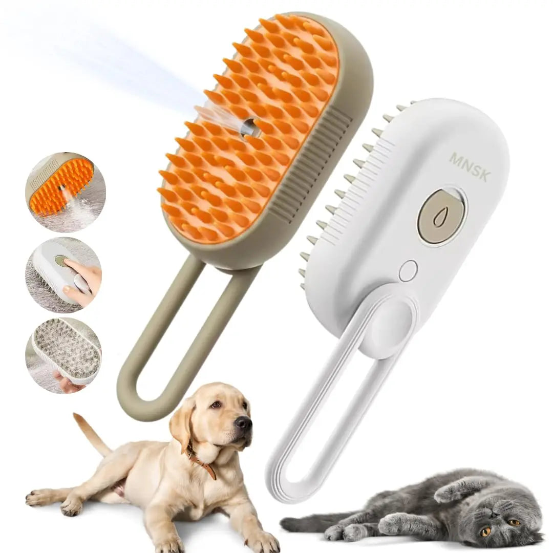 Anti Flying 3-in-1 Dog Hair Brush