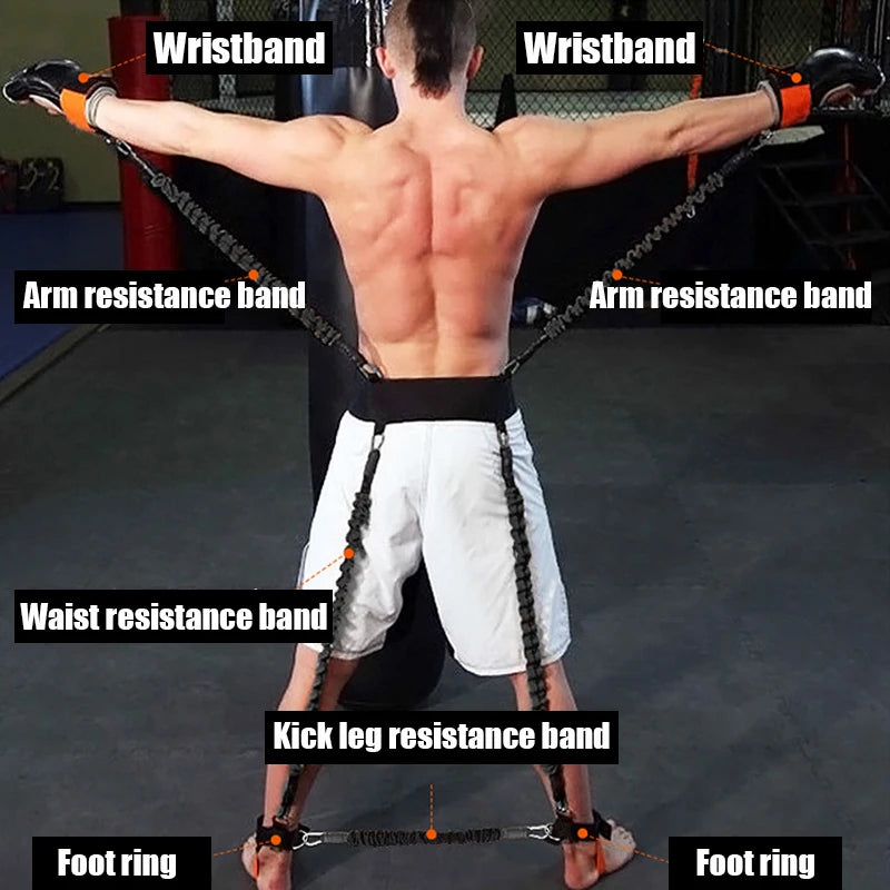 Boxing Training Bounce Resistance Band