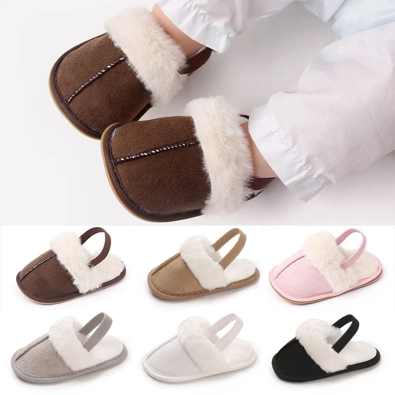 Baby Fluffy Slippers Baby Toddler