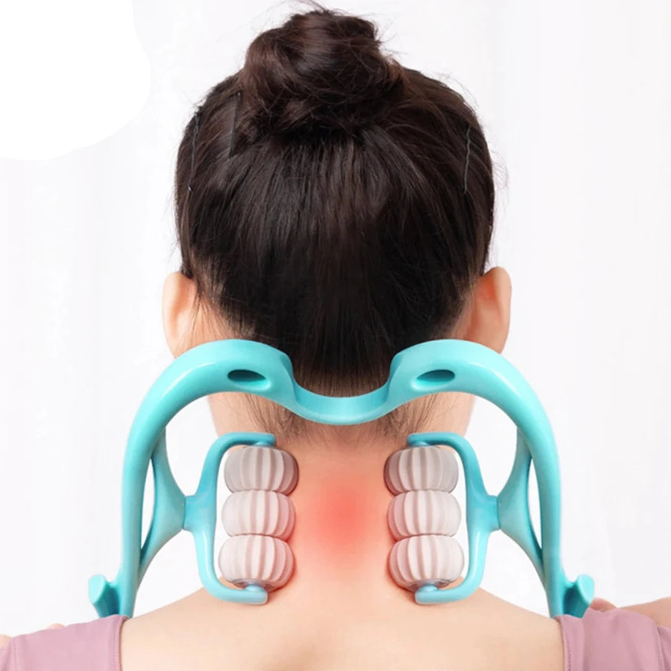 Cervical Spine Six-wheel Massager