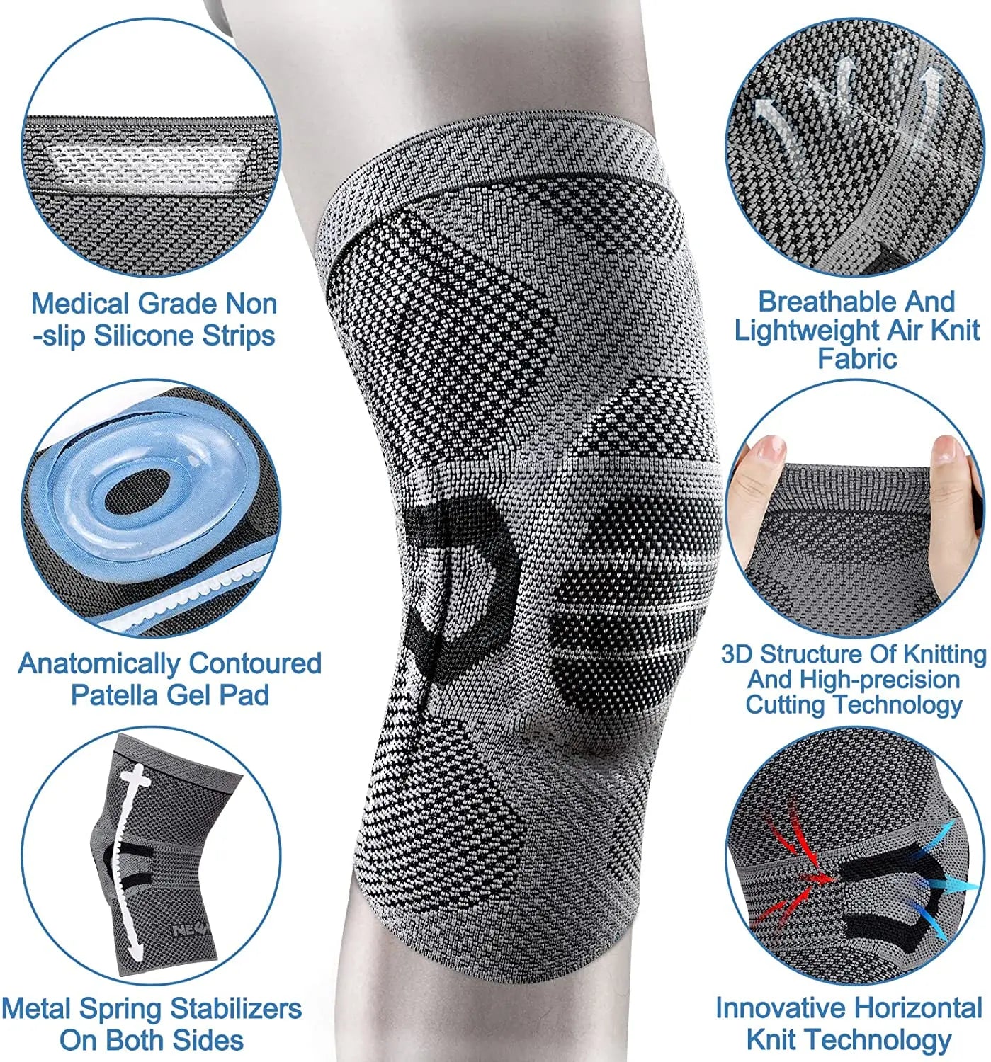 Compression Knee Support Sleeve