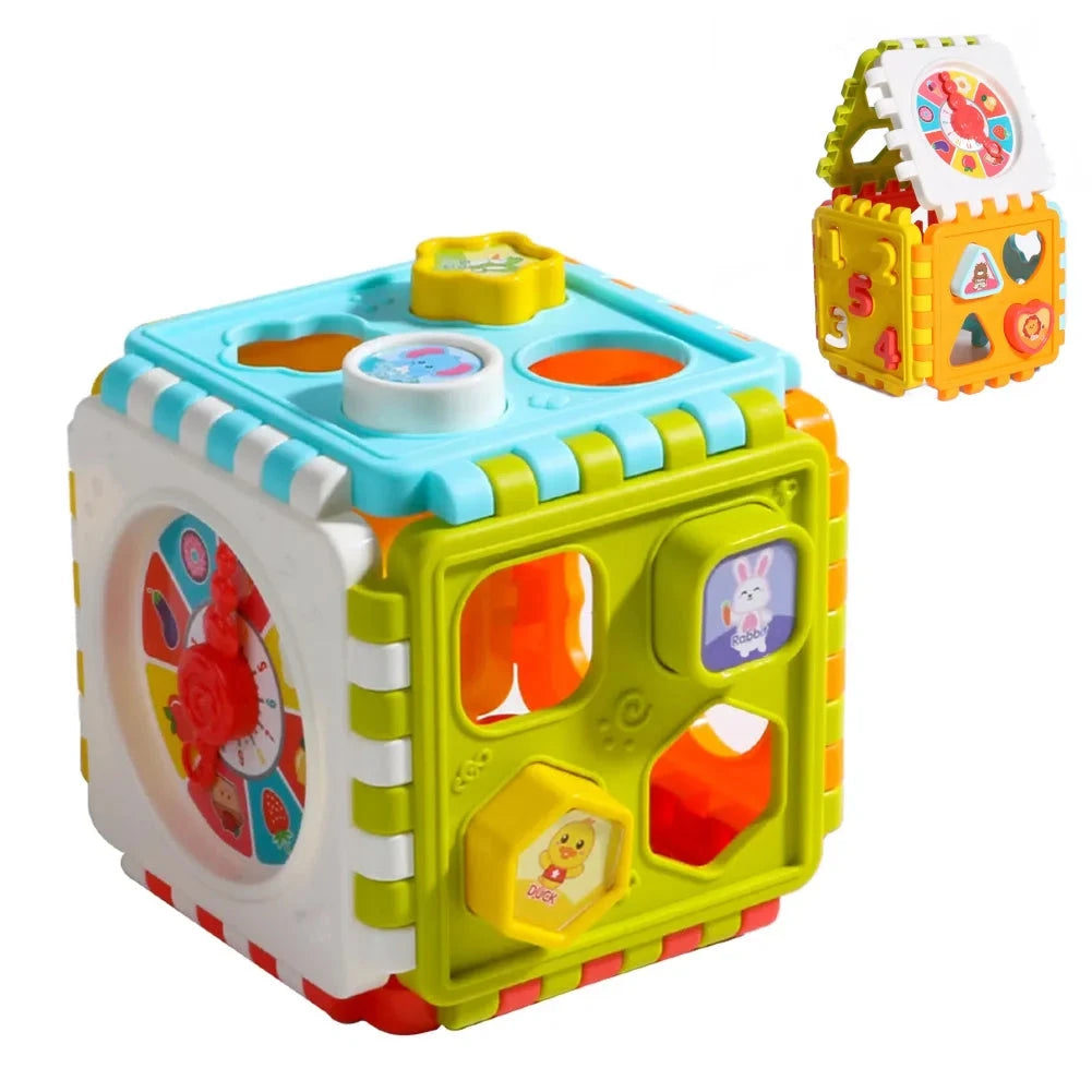 Toddler Activity Cube Sorting Toy