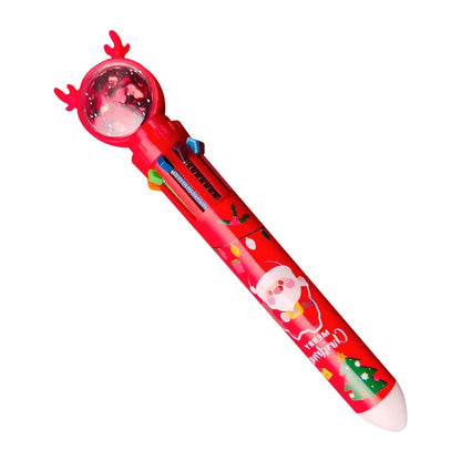 Christmas Cartoon Ten Color Ballpoint