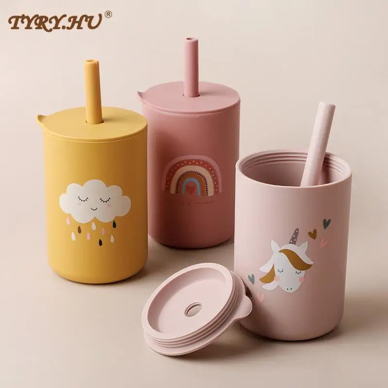 Baby Feeding Drinkware Straw Cup