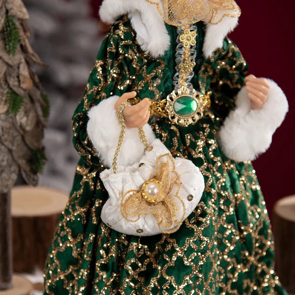 Christmas Santa Claus Grandma Doll