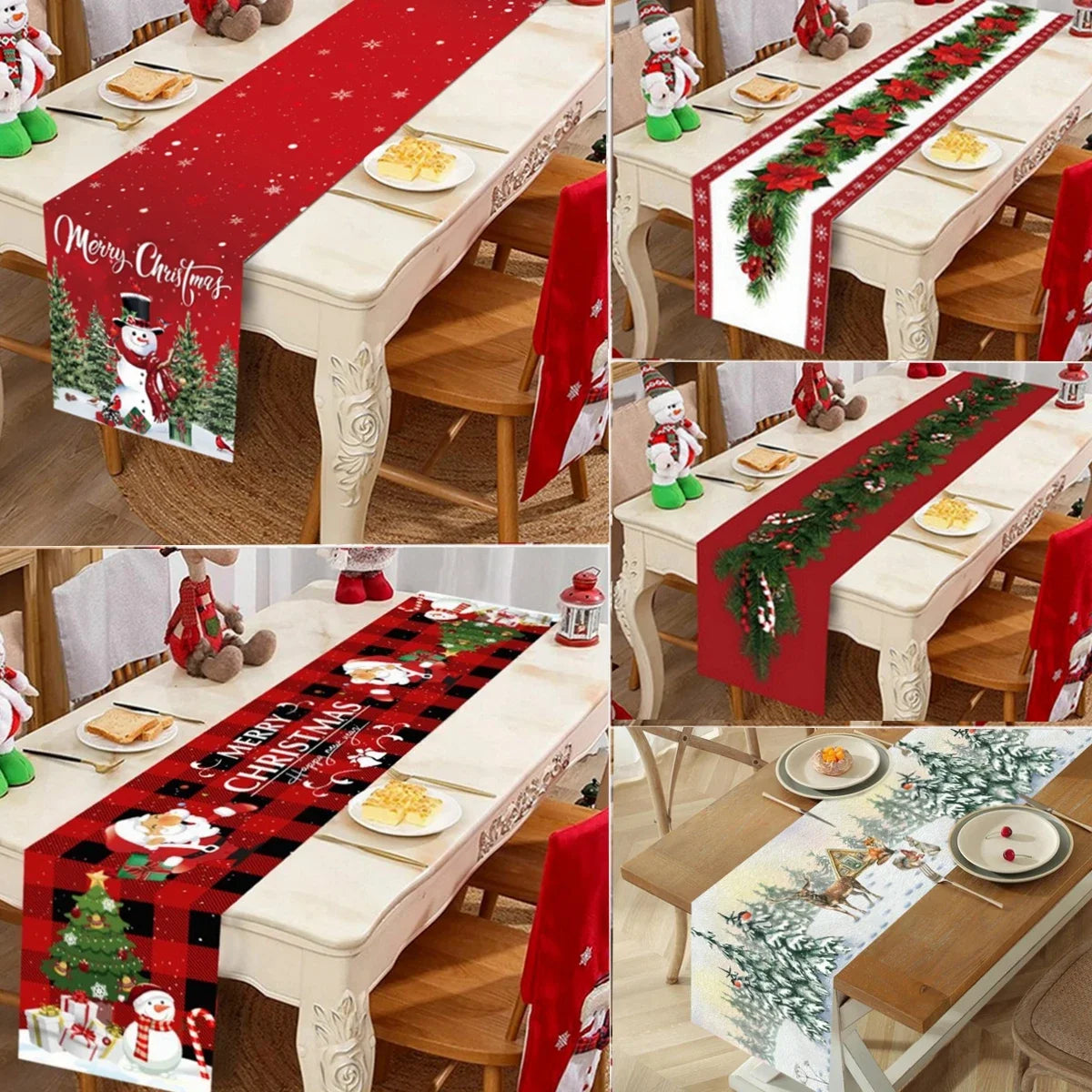 Christmas Table Decoration Runner