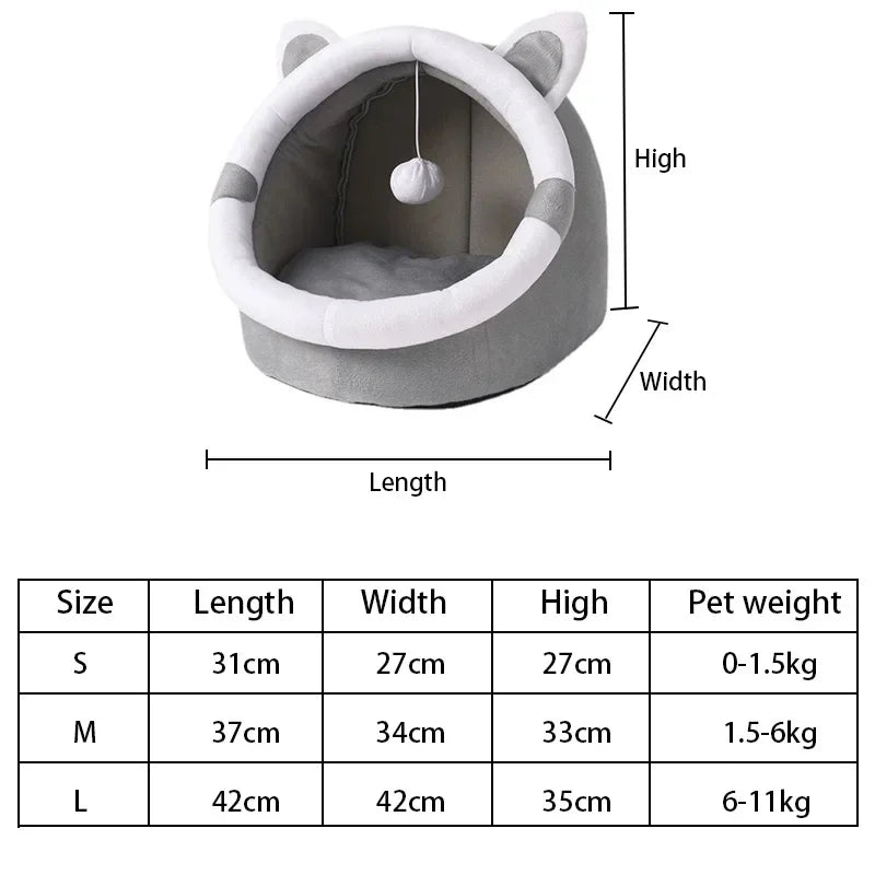 Cat Kennel Nest Round Bed