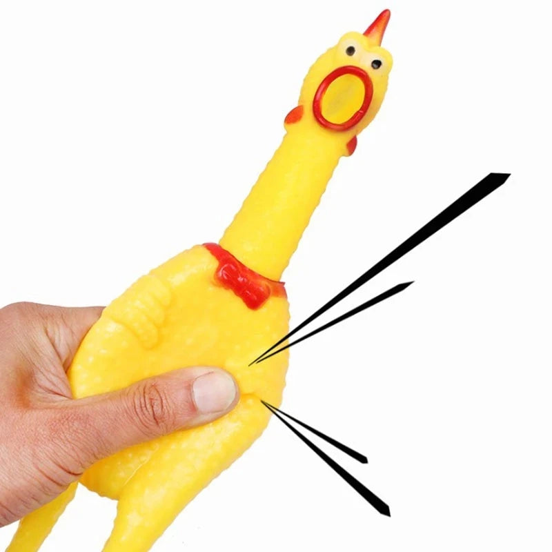 Dog Screaming Chicken Toy