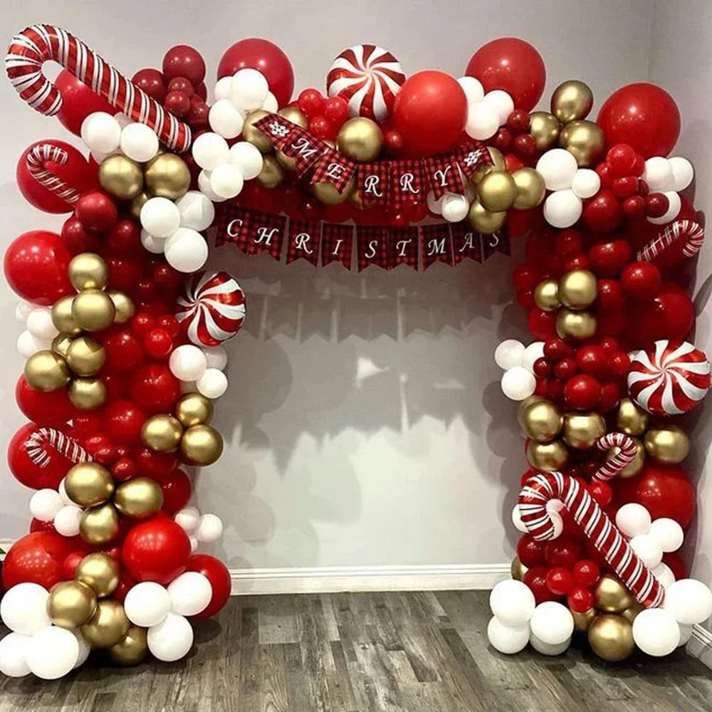 Christmas Balloon Garland Arch Kit