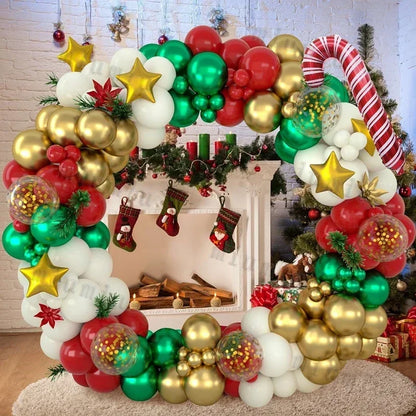 Christmas Balloon Garland Arch Kit