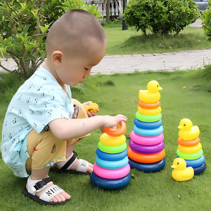 Baby Rolling Ball Tower Toy