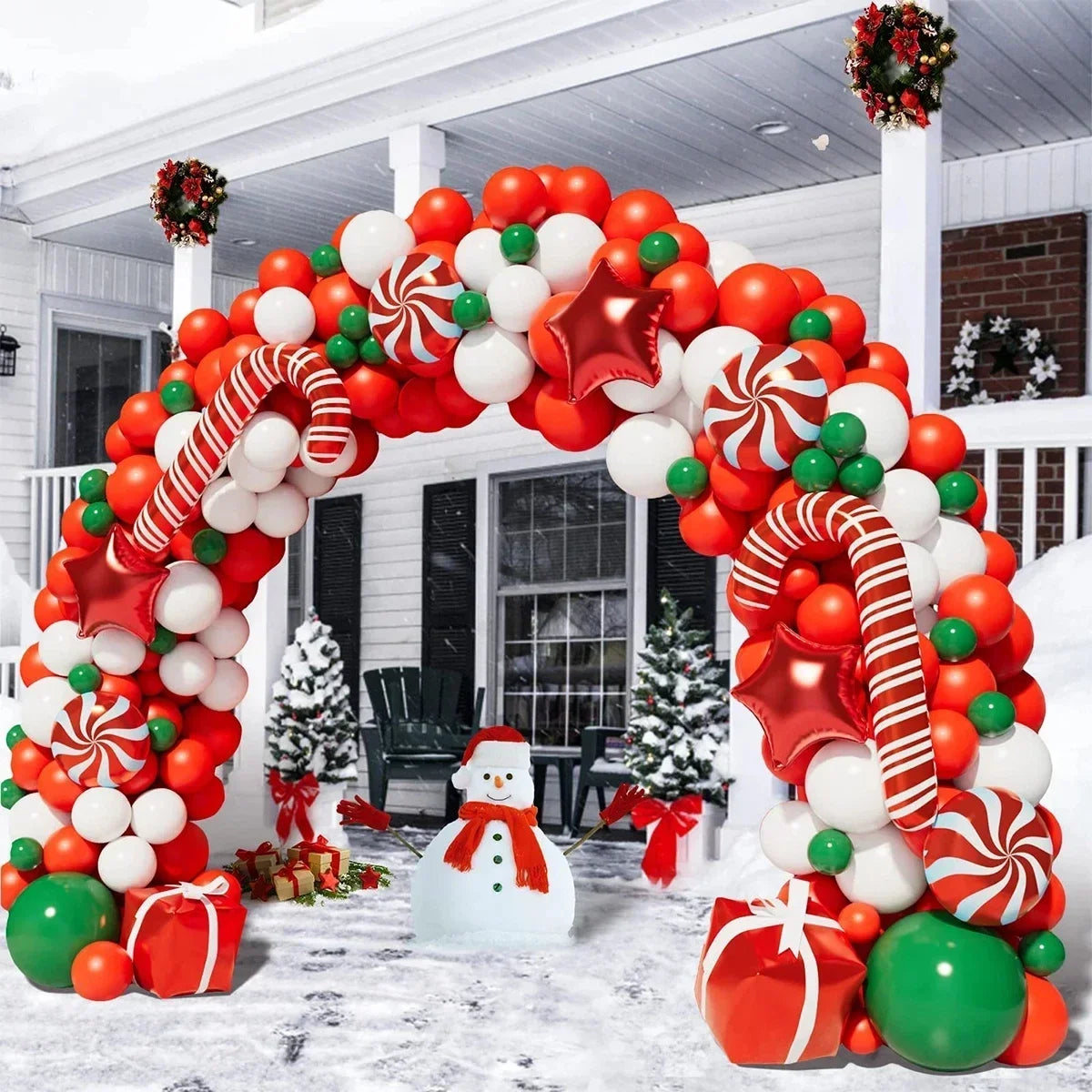 Christmas Balloon Garland Arch Kit