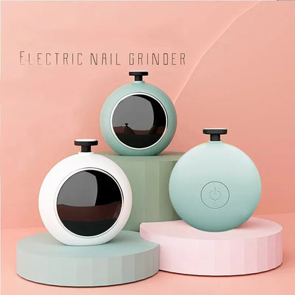 Electric Nail Trimmer Nail Polisher Tool