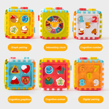 Toddler Activity Cube Sorting Toy