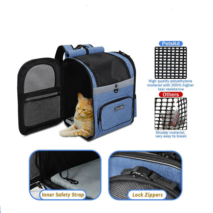 Dog Double Shoulder Carrier Bag