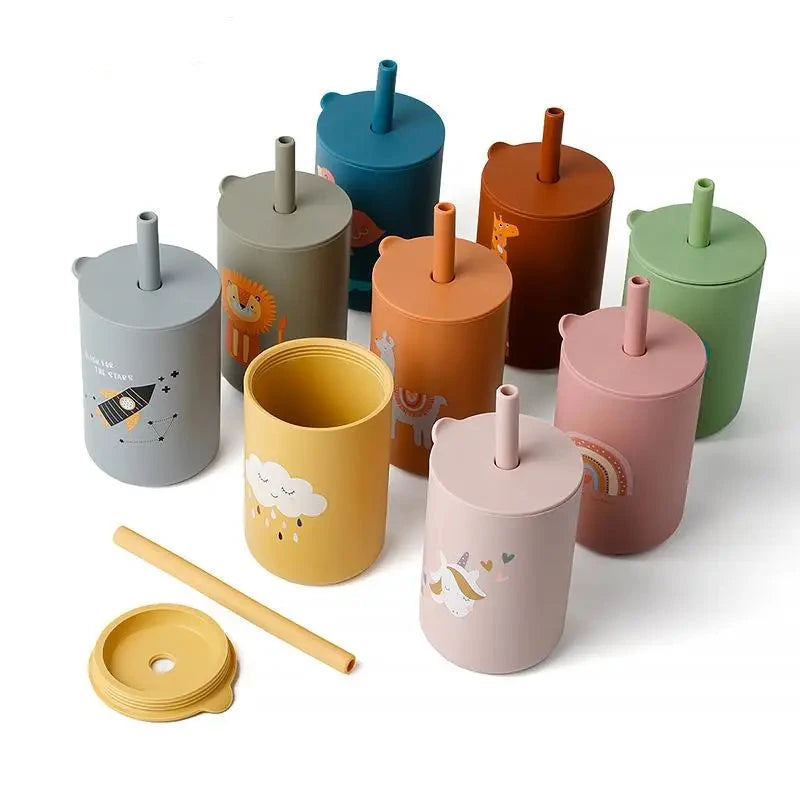 Baby Feeding Drinkware Straw Cup