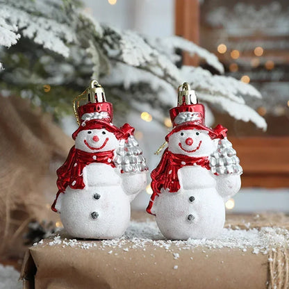 Snowman Christmas Balls Ornaments