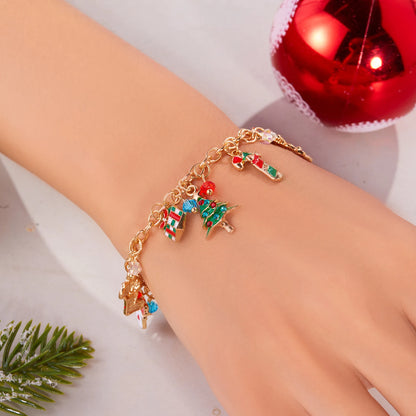 Christmas Metal Chain Bracelet