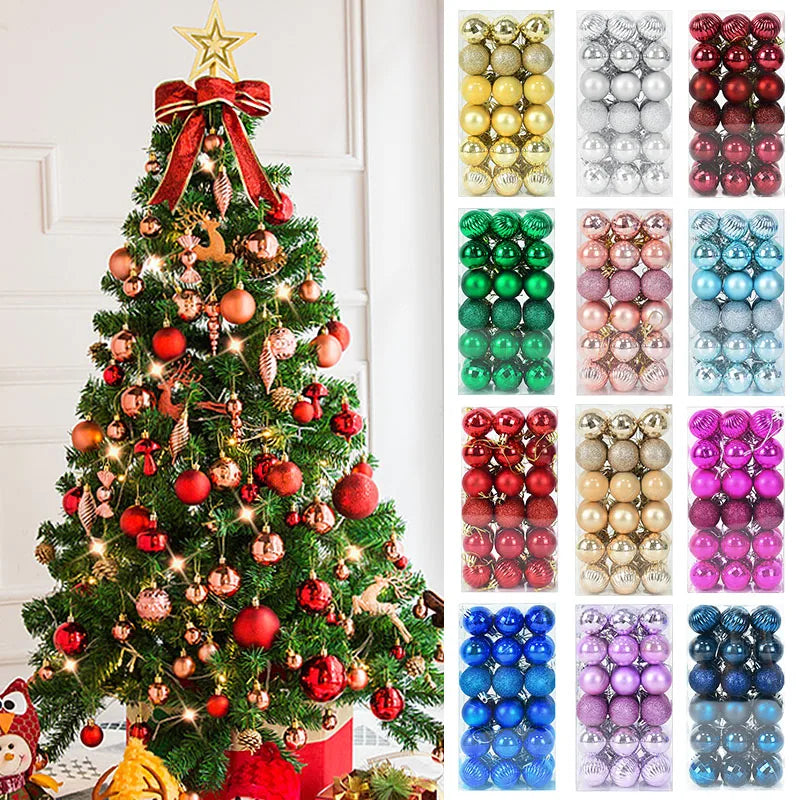 Christmas Tree Balls Ornaments