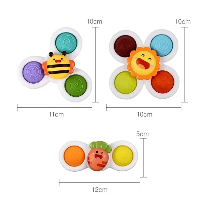 Baby Montessori Sucker Rotating Toy