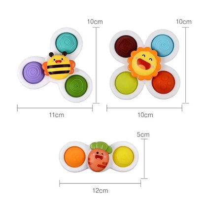 Baby Montessori Sucker Rotating Toy