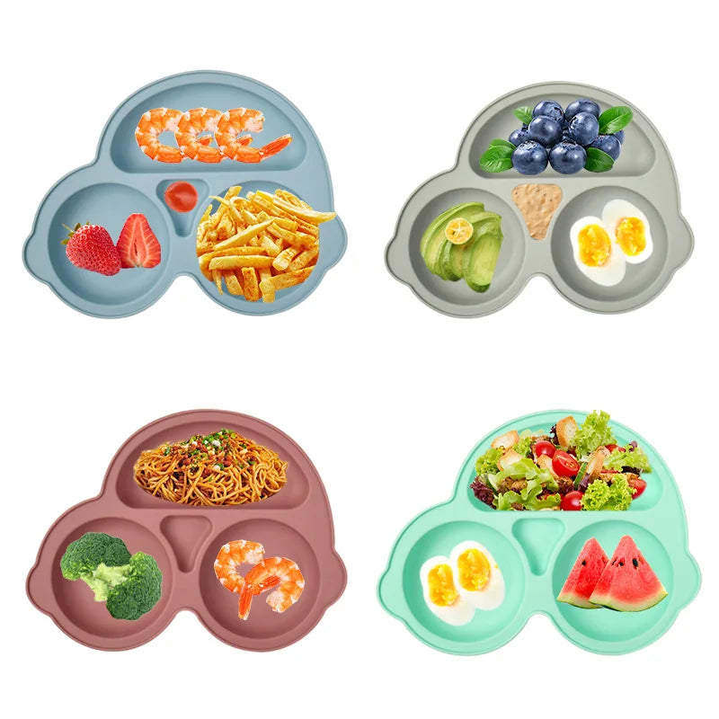 Baby Safe Silicone Dining Plate