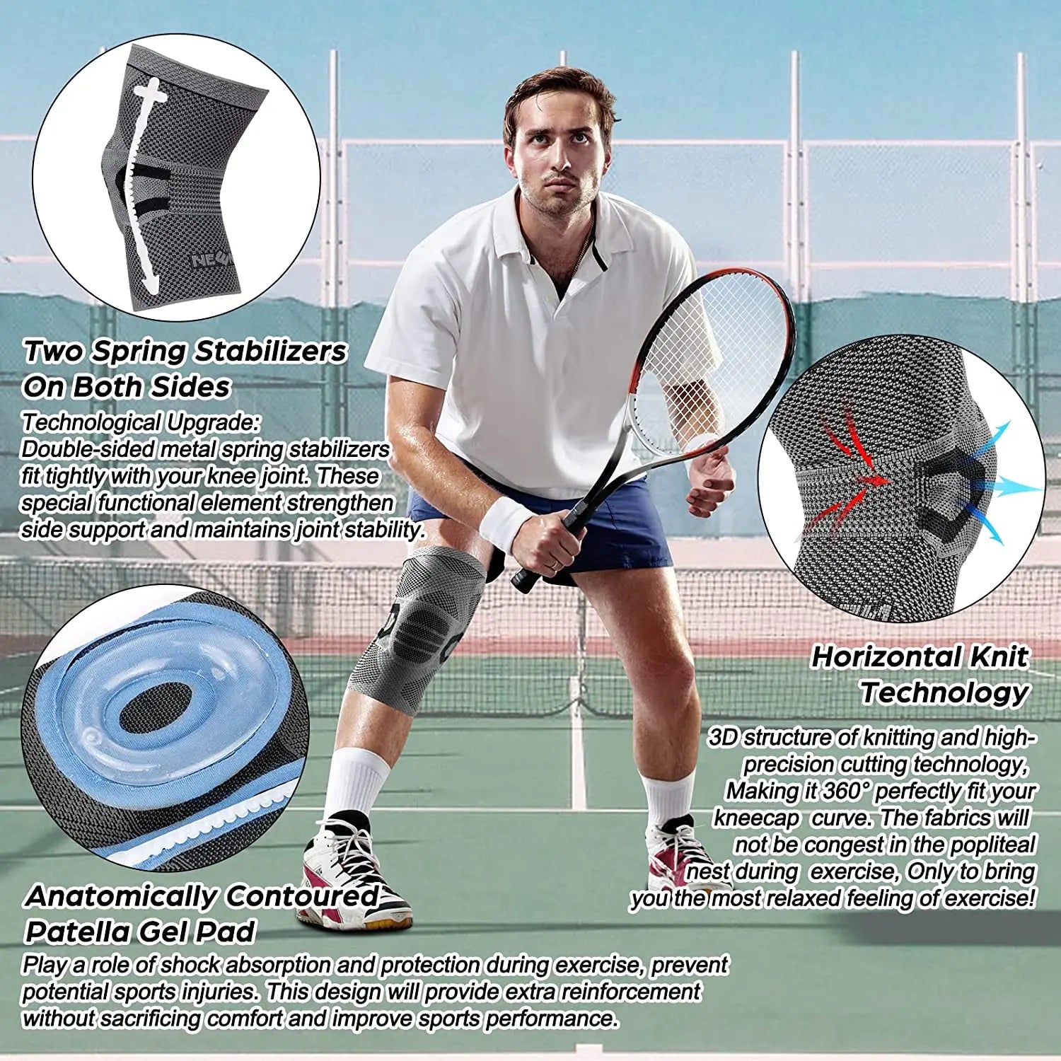 Compression Knee Support Sleeve