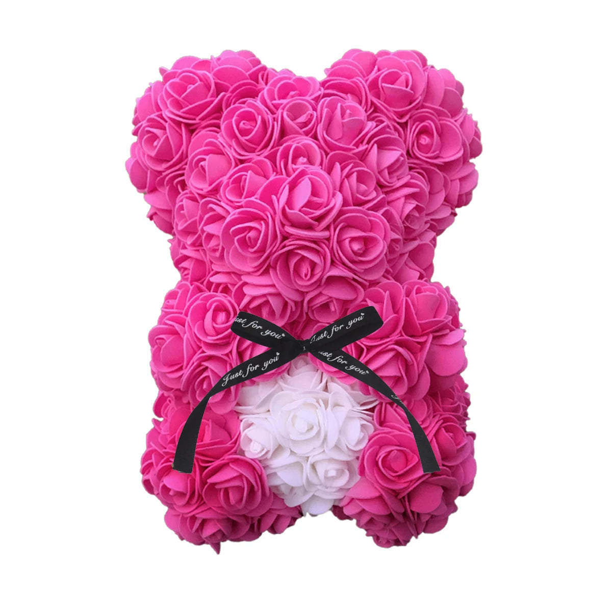 Christmas Rose Teddy Bears Gift