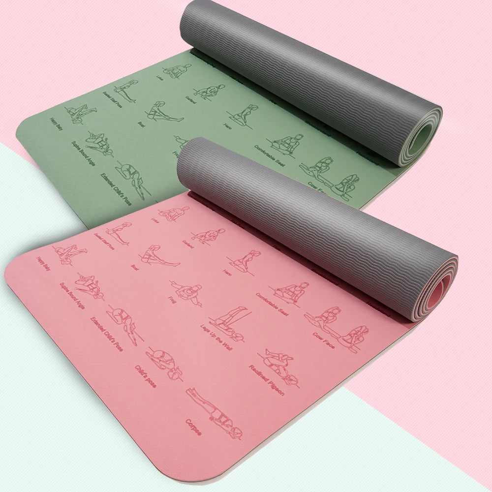 Non-Slip TPE Yoga Mat