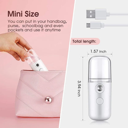 USB 30ml Mini Nano Mist Sprayer