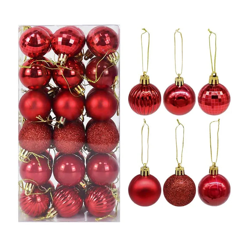 Christmas Tree Balls Ornaments