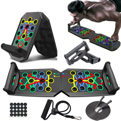 Portable Multifunctional Push-up Board Set