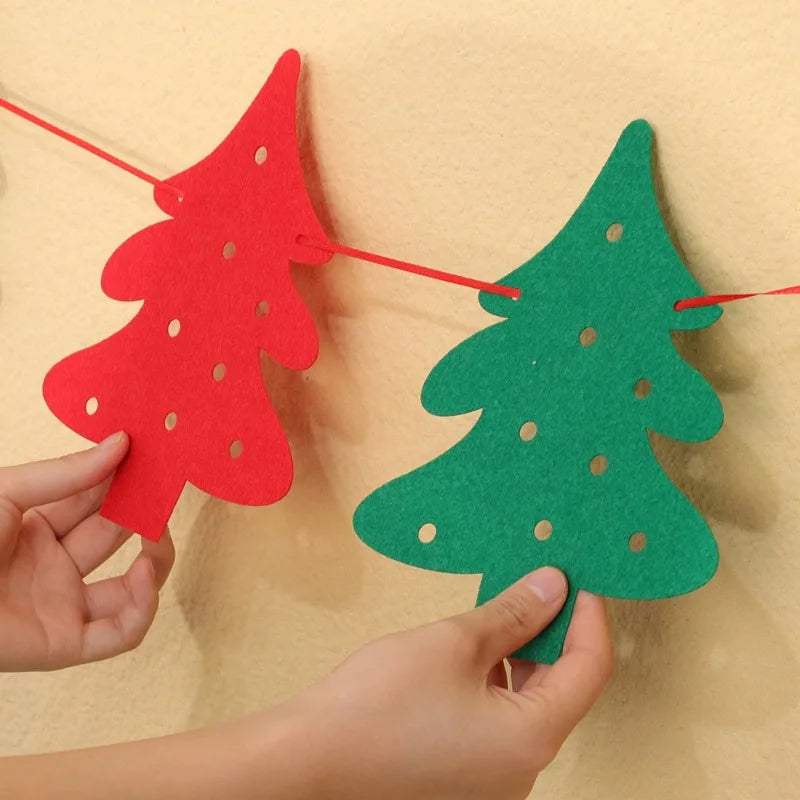 Christmas Banner Hanging Ornaments