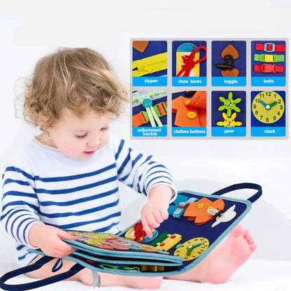 Baby Busy Board Montessori Toy