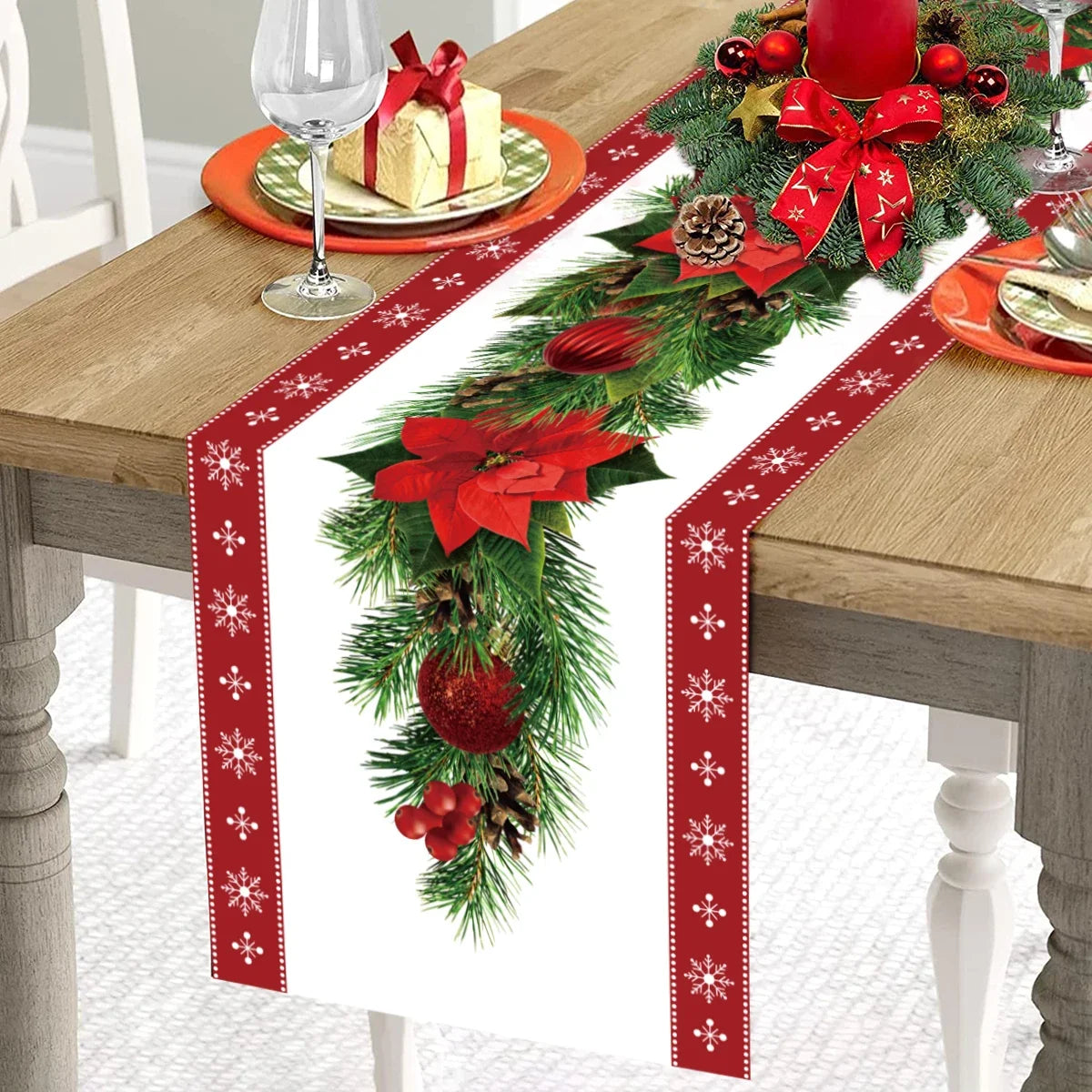 Christmas Table Decoration Runner