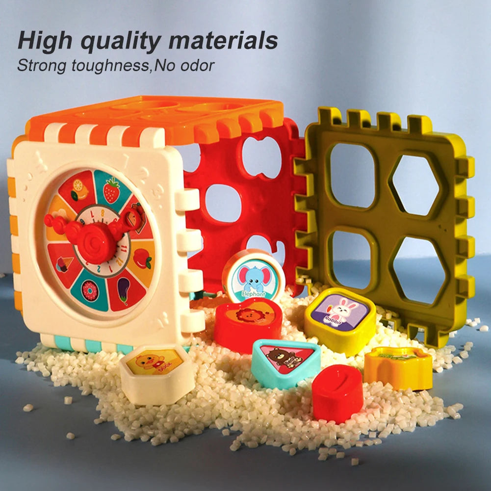 Toddler Activity Cube Sorting Toy